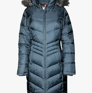 Women columbia polar freeze down jacket Size XS